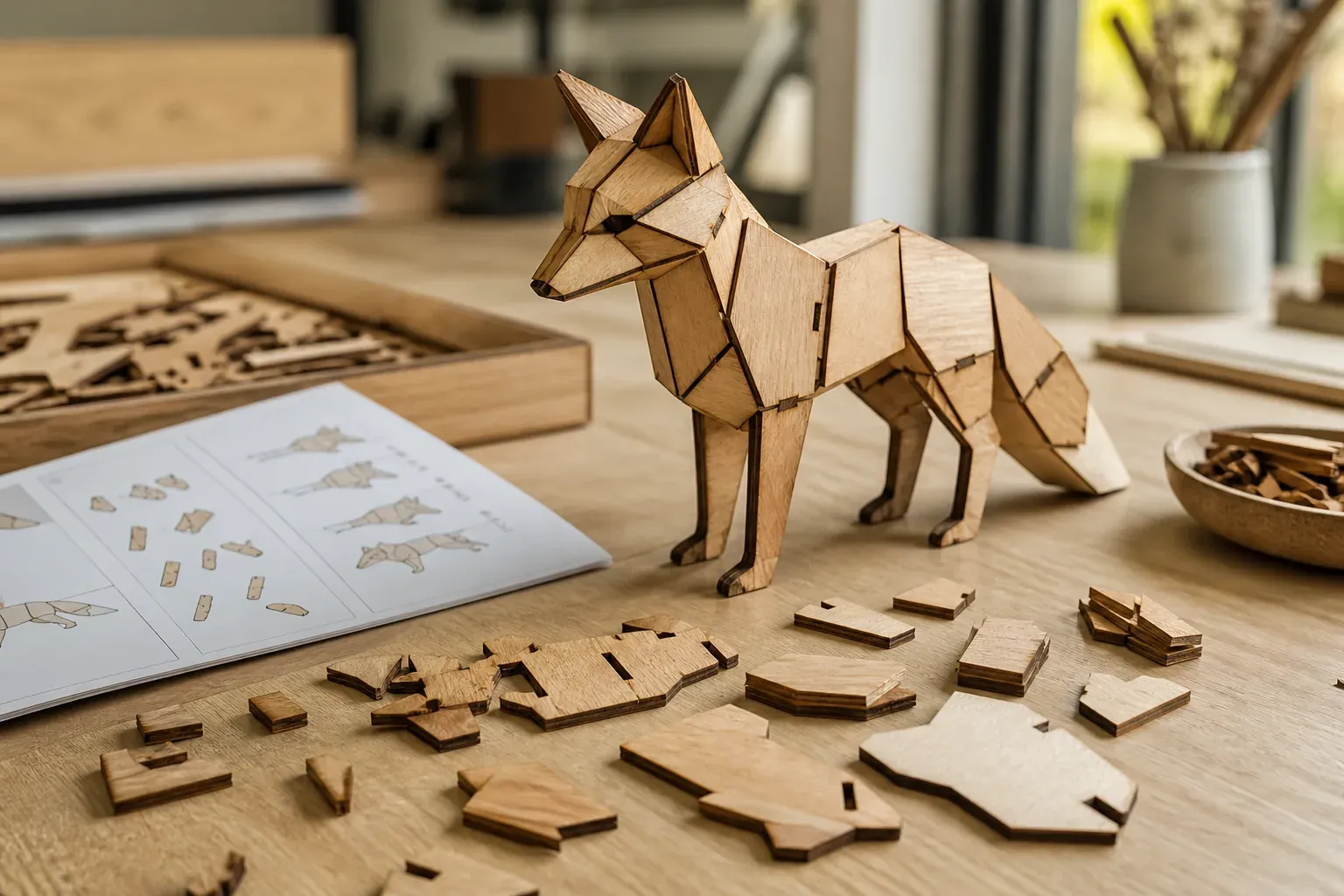Le puzzle 3D animal se choisit selon ses pièces et son montage