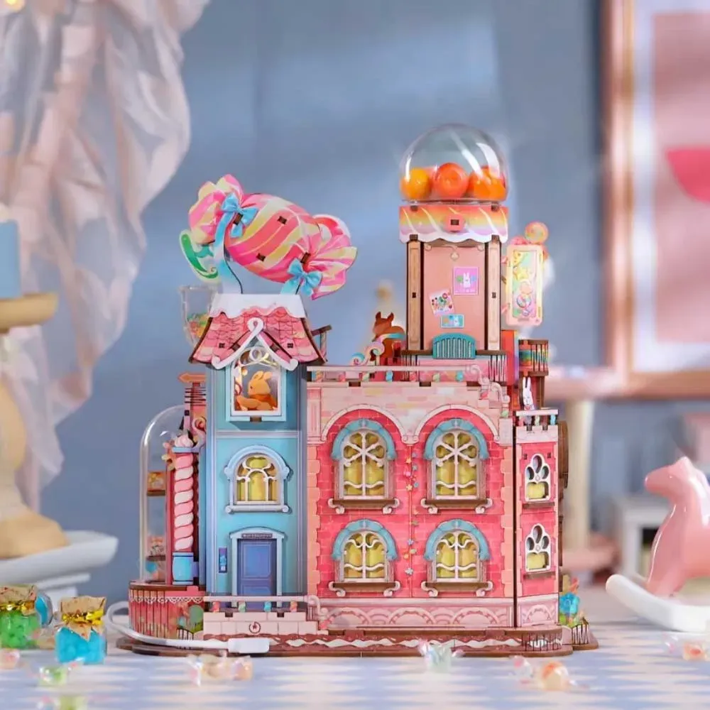 Puzzle 3D atelier de confiseries : vue 2