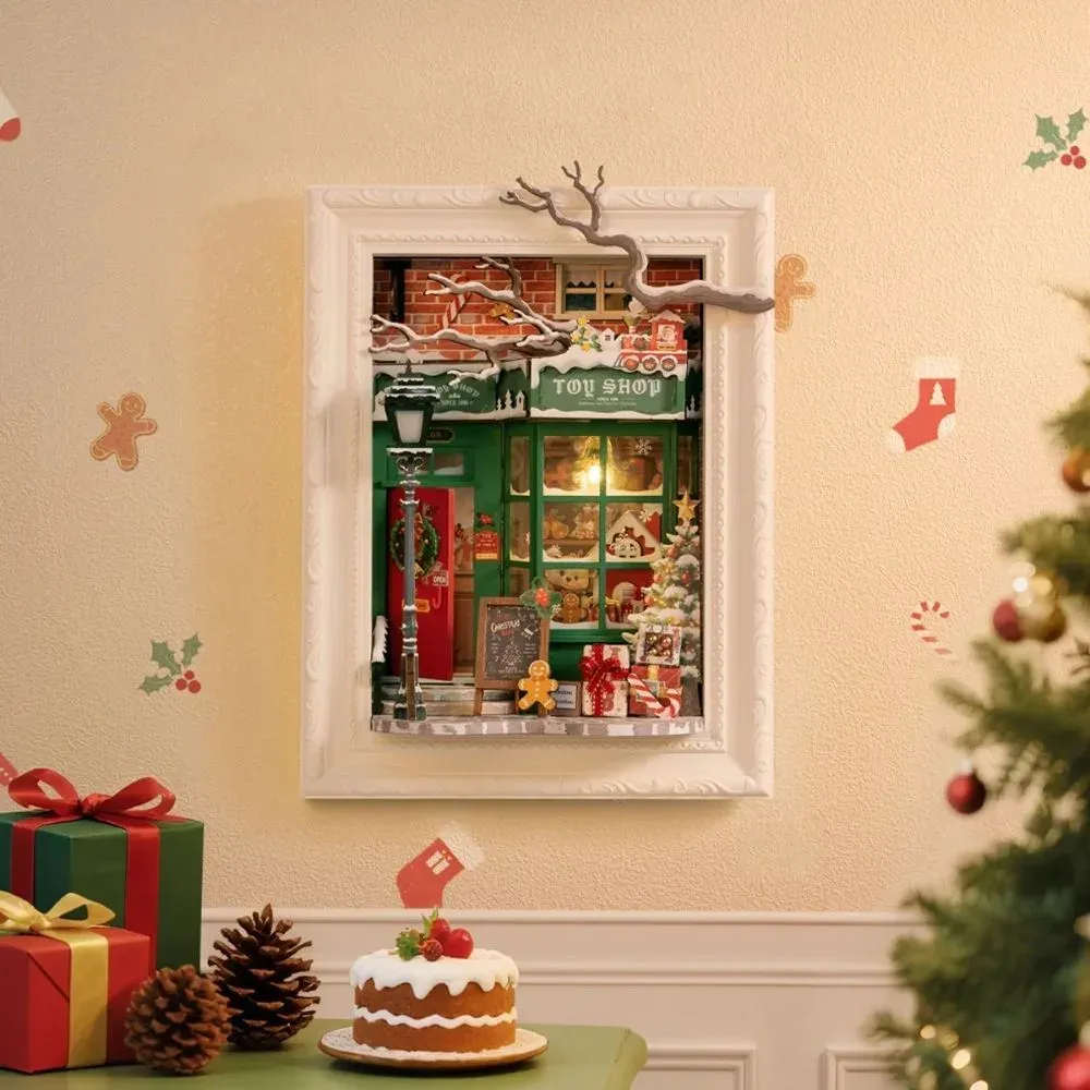 Puzzle 3D atelier de jouets du Père Noël
