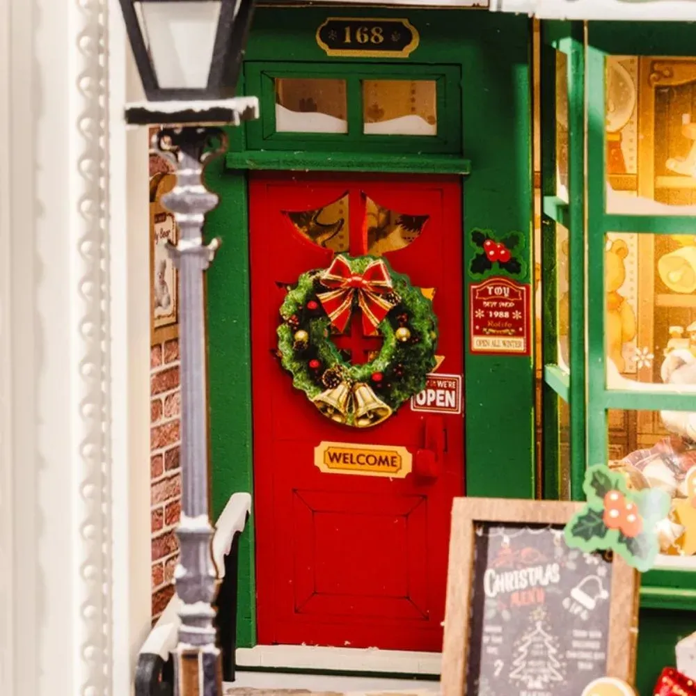 Puzzle 3D atelier de jouets du Père Noël : vue 4