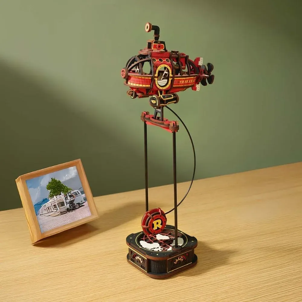 Puzzle 3D aventurier des profondeurs marines
