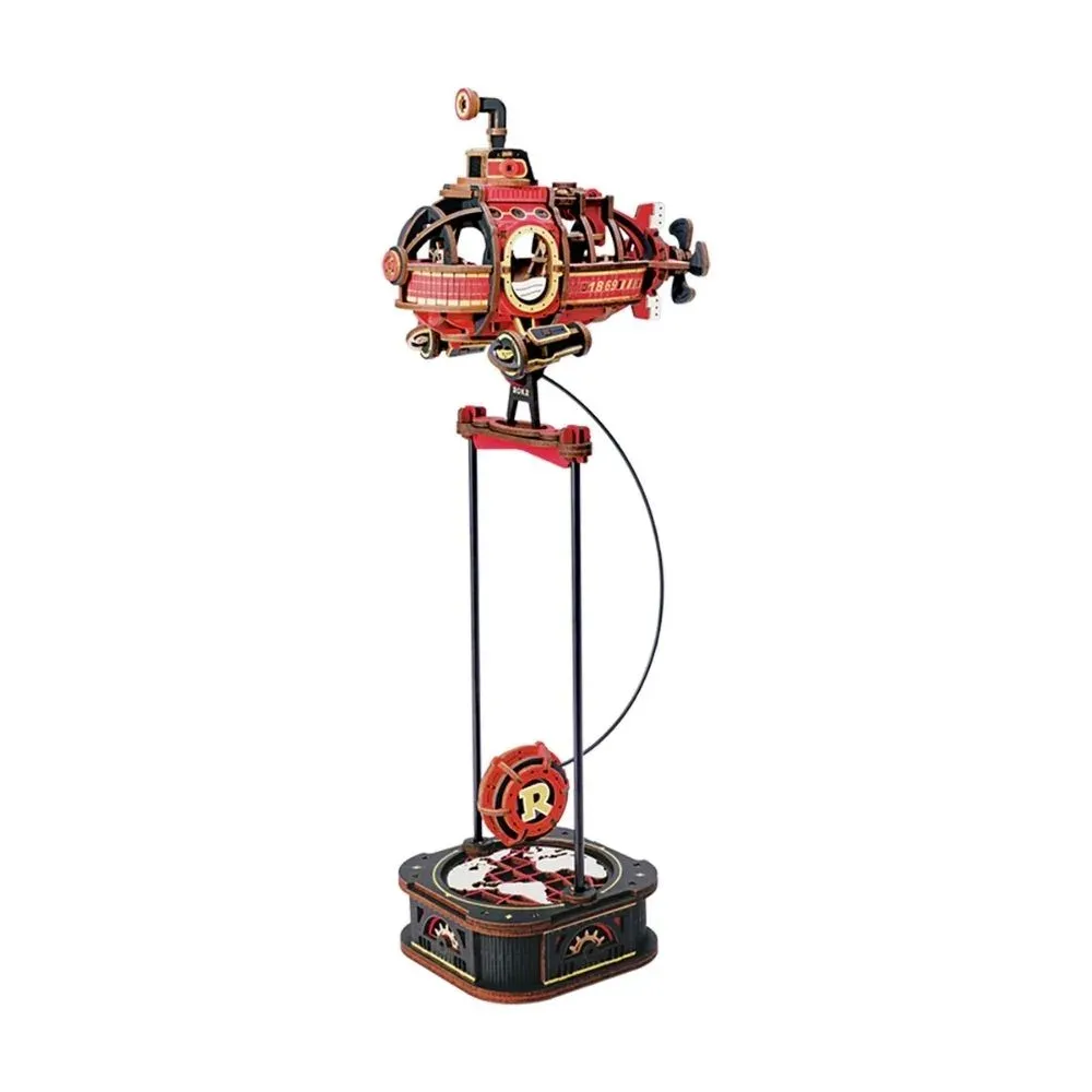 Puzzle 3D aventurier des profondeurs marines : vue 2