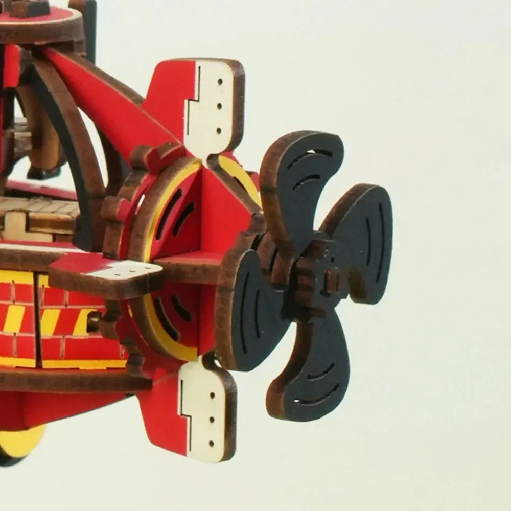 Puzzle 3D aventurier des profondeurs marines : vue 3