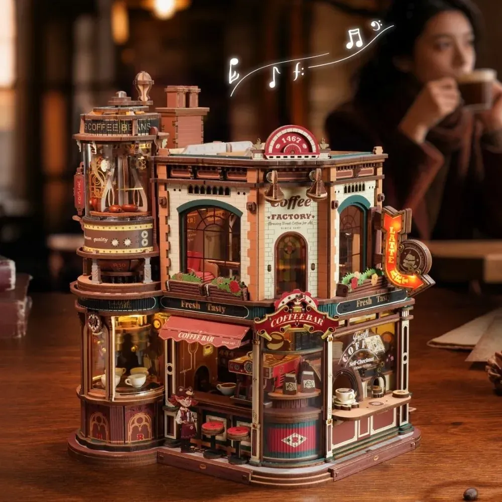 Puzzle 3D café de rêve