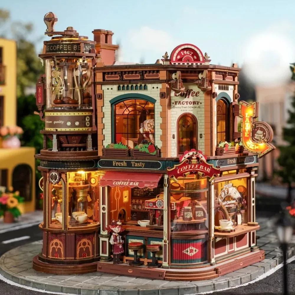 Puzzle 3D café de rêve : vue 4