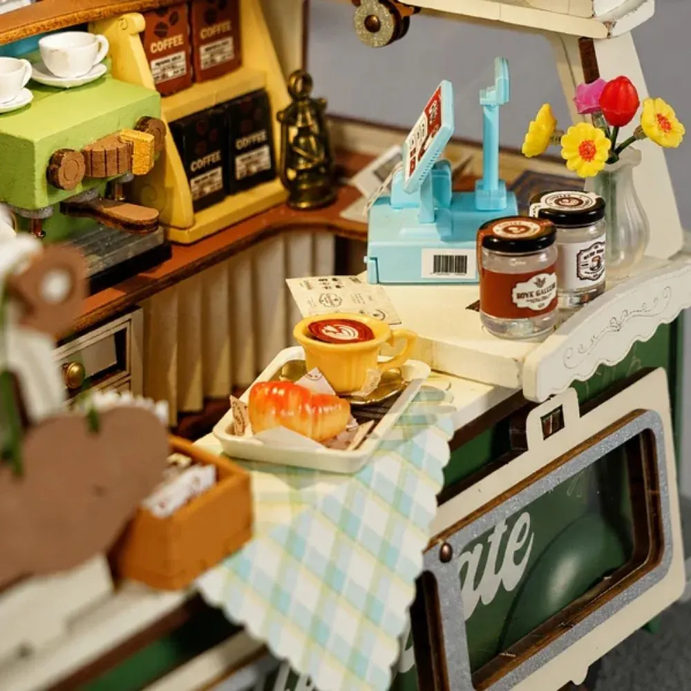Puzzle 3D camion de café : vue 4