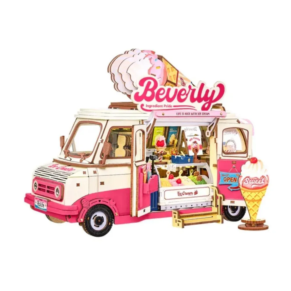 Puzzle 3D camion de glaces de Beverly : vue 2
