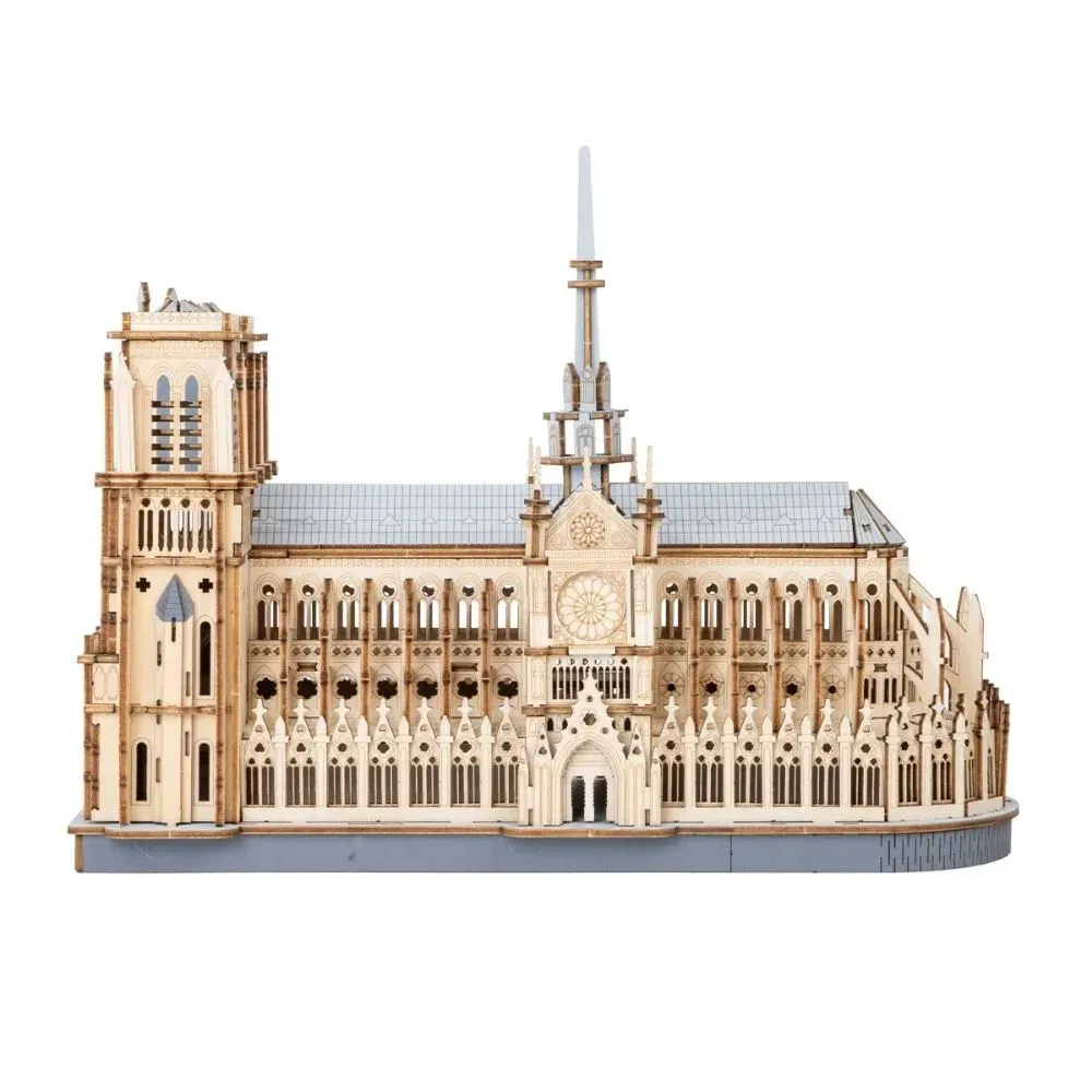 Puzzle 3D cathédrale de Paris : vue 2