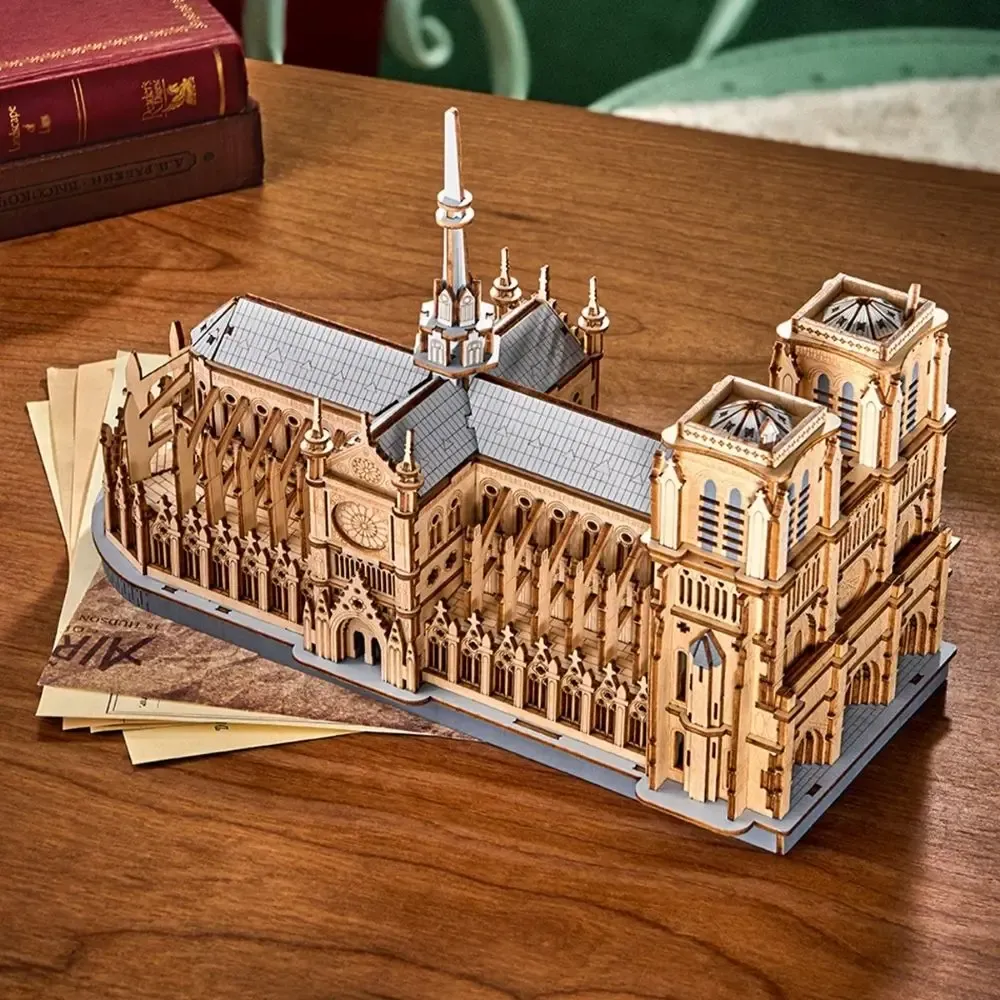 Puzzle 3D cathédrale de Paris : vue 4
