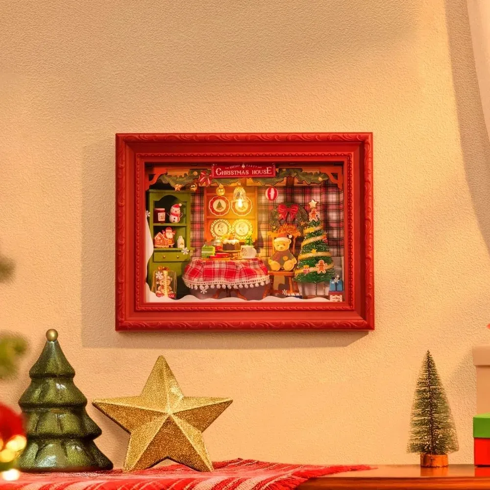 Puzzle 3D fête de la veille de Noël