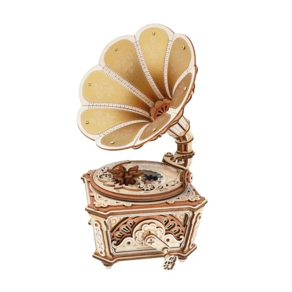 Puzzle 3D grammophone diva : vue 2