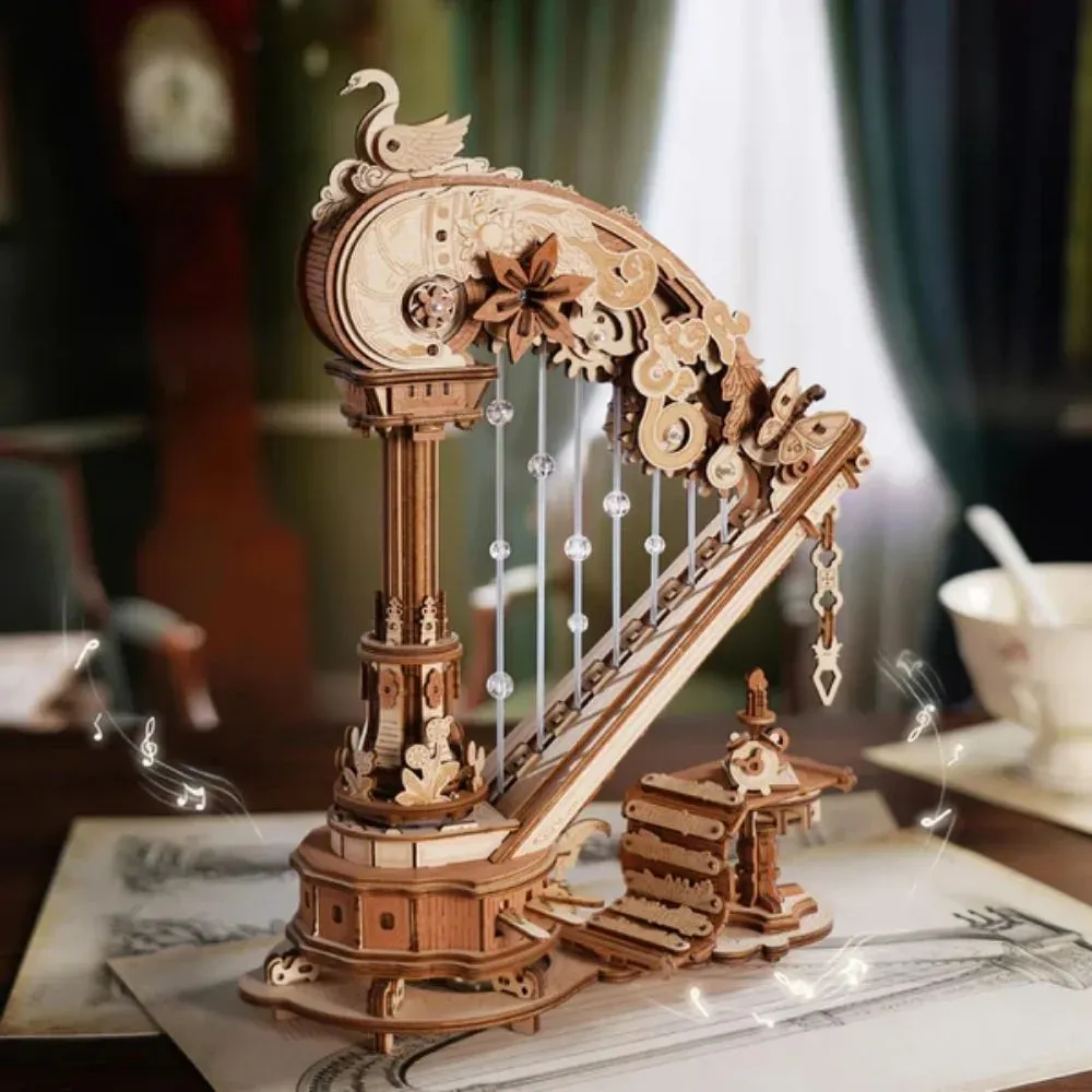 Puzzle 3D harpe magique