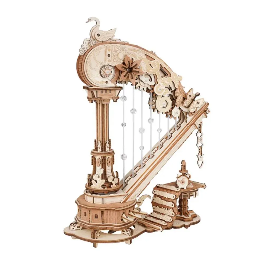 Puzzle 3D harpe magique : vue 2