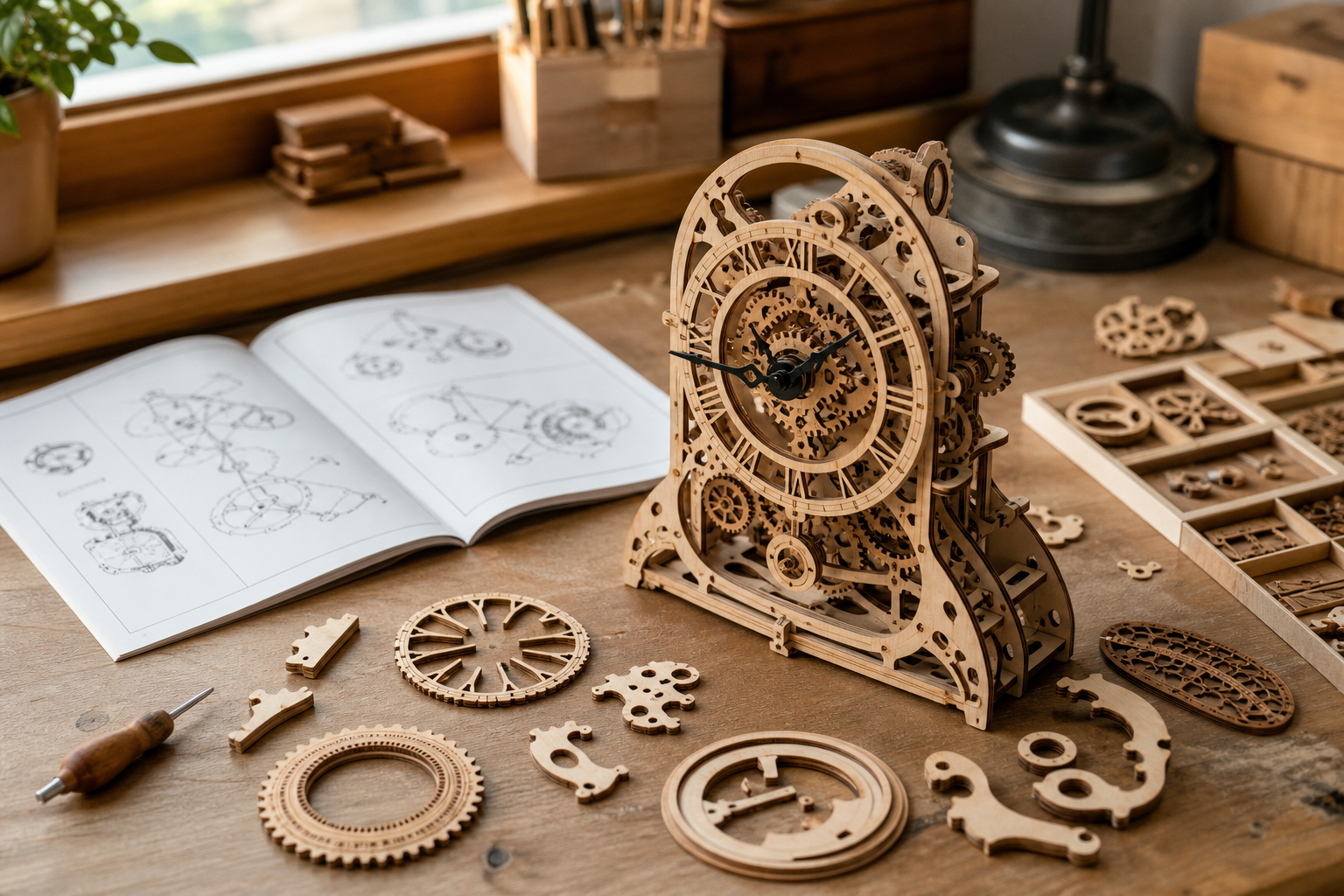 Quel puzzle 3D horloge choisir pour un montage réussi ?