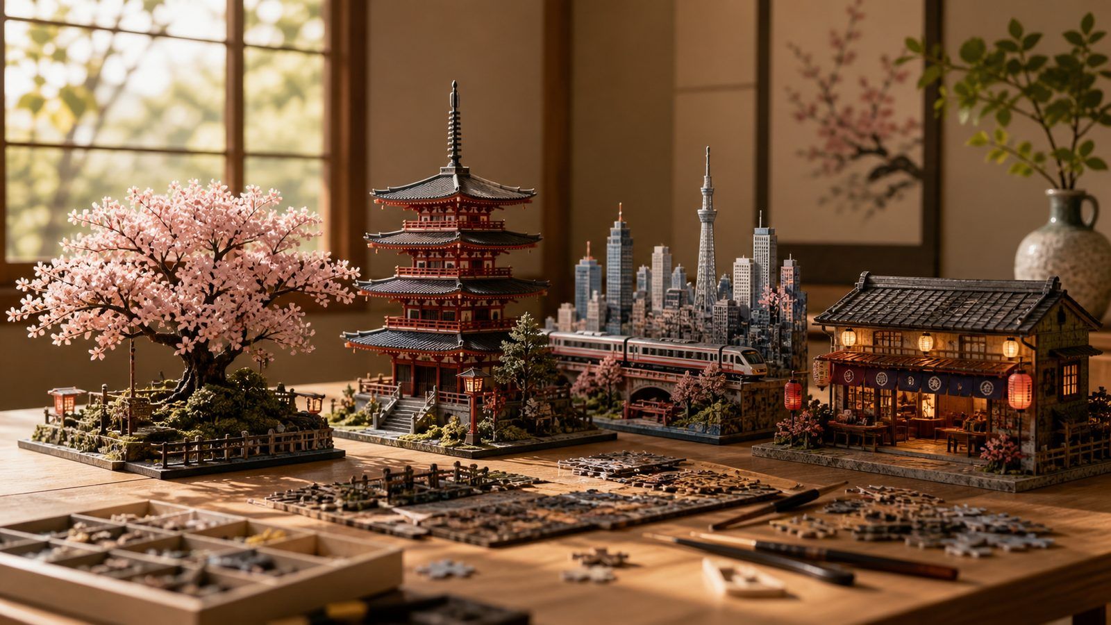 Sakura, pagode, Tokyo et izakaya : choisir son décor japonais