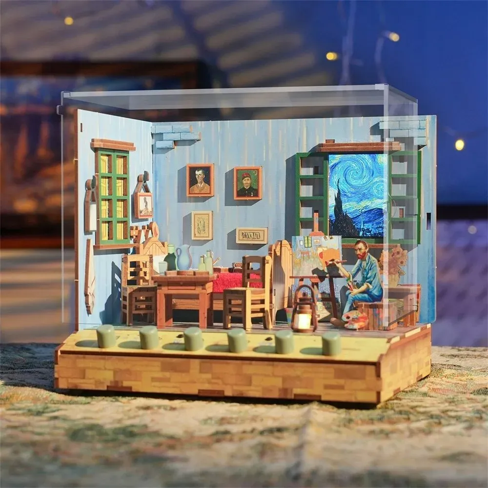 Puzzle 3D la chambre de Vincent