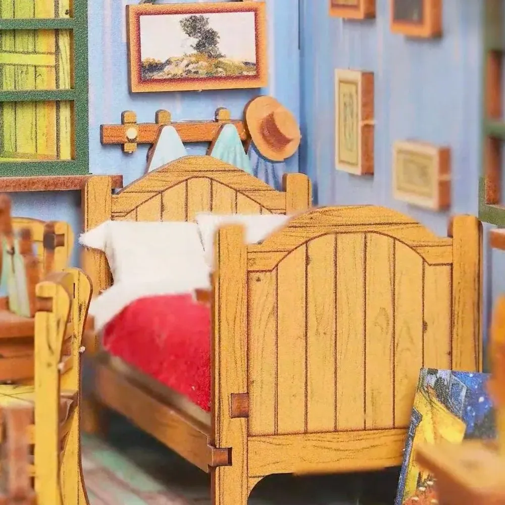 Puzzle 3D la chambre de Vincent : vue 4