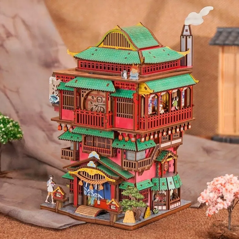 Puzzle 3D la Saga de l’Onsen : vue 3