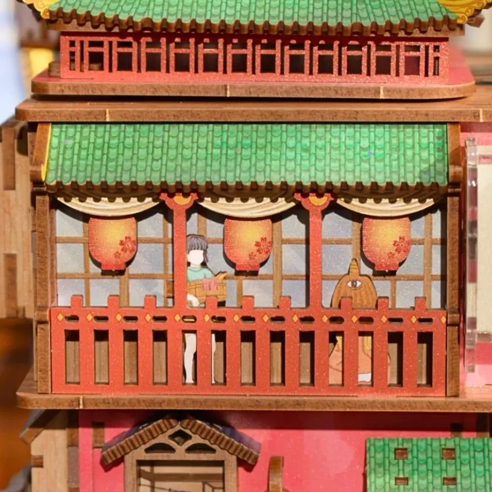 Puzzle 3D la Saga de l’Onsen : vue 4