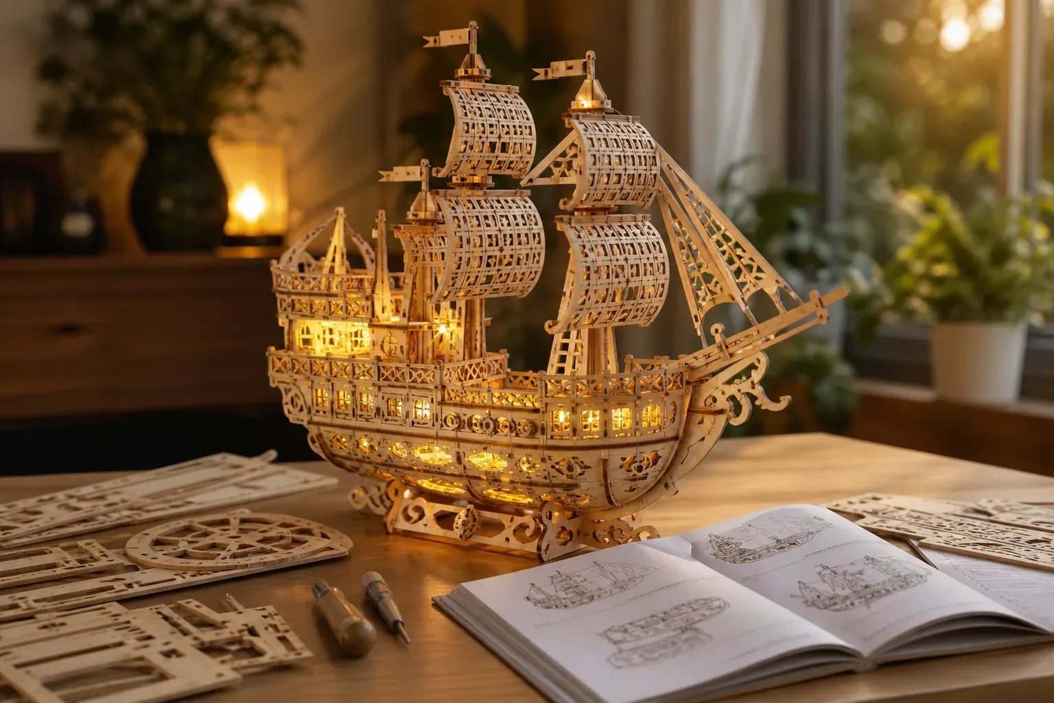 Puzzle 3D lumineux : choisir, monter et comparer les modèles