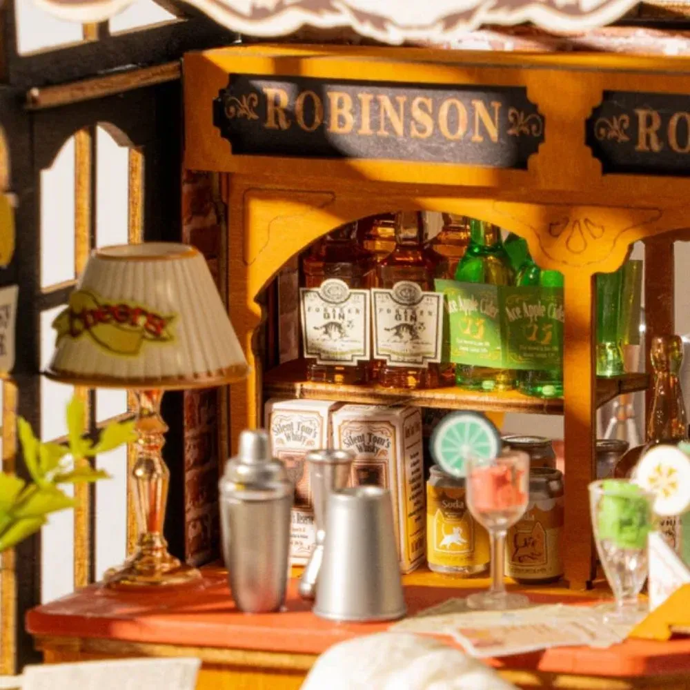 Puzzle 3D bar du chat Tipsy : vue 4