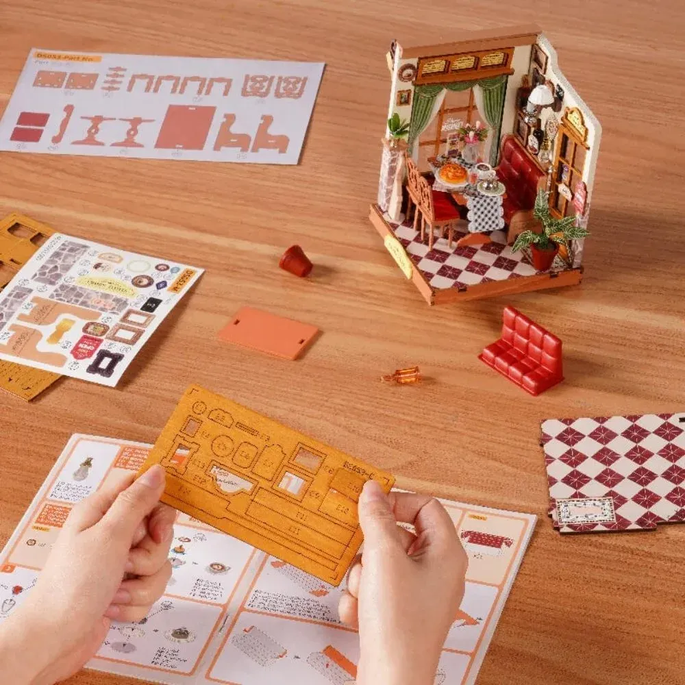 Puzzle 3D bistrot des Champs-Élysées : vue 3