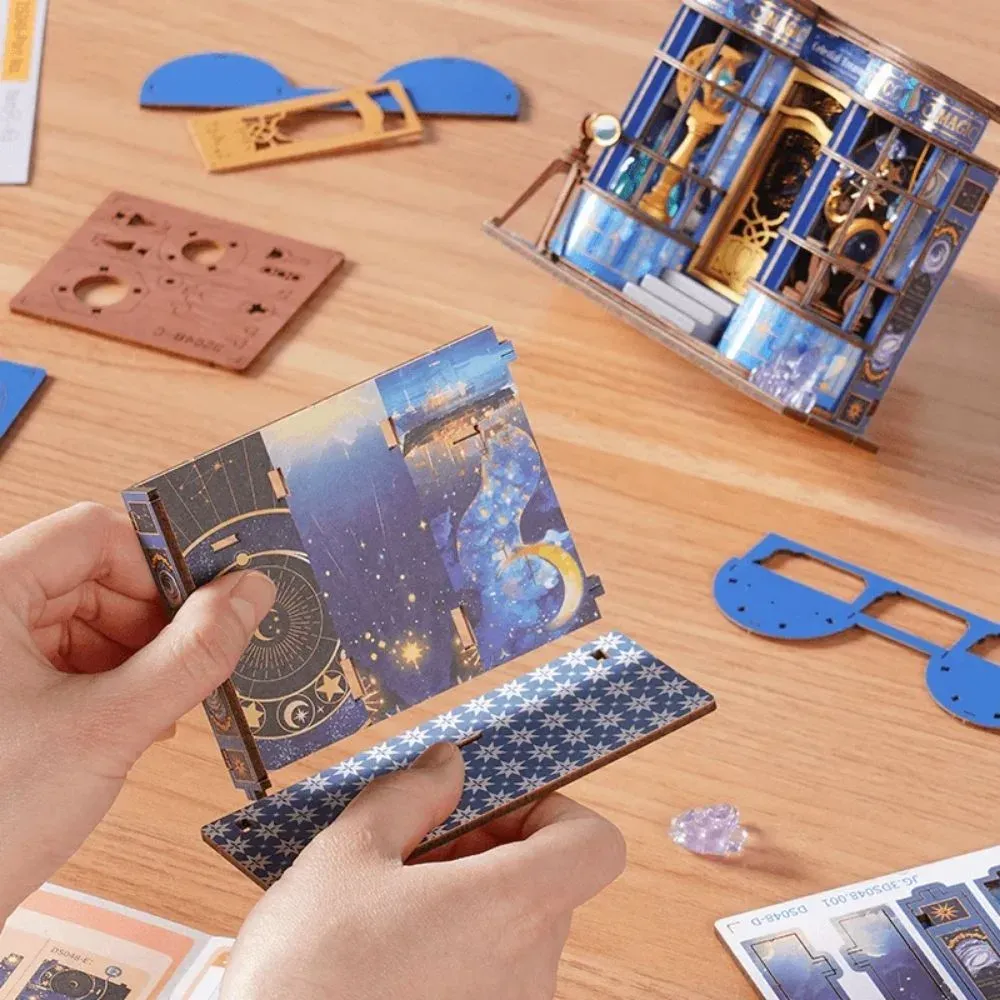 Puzzle 3D boutique d’astronomie magica : vue 3