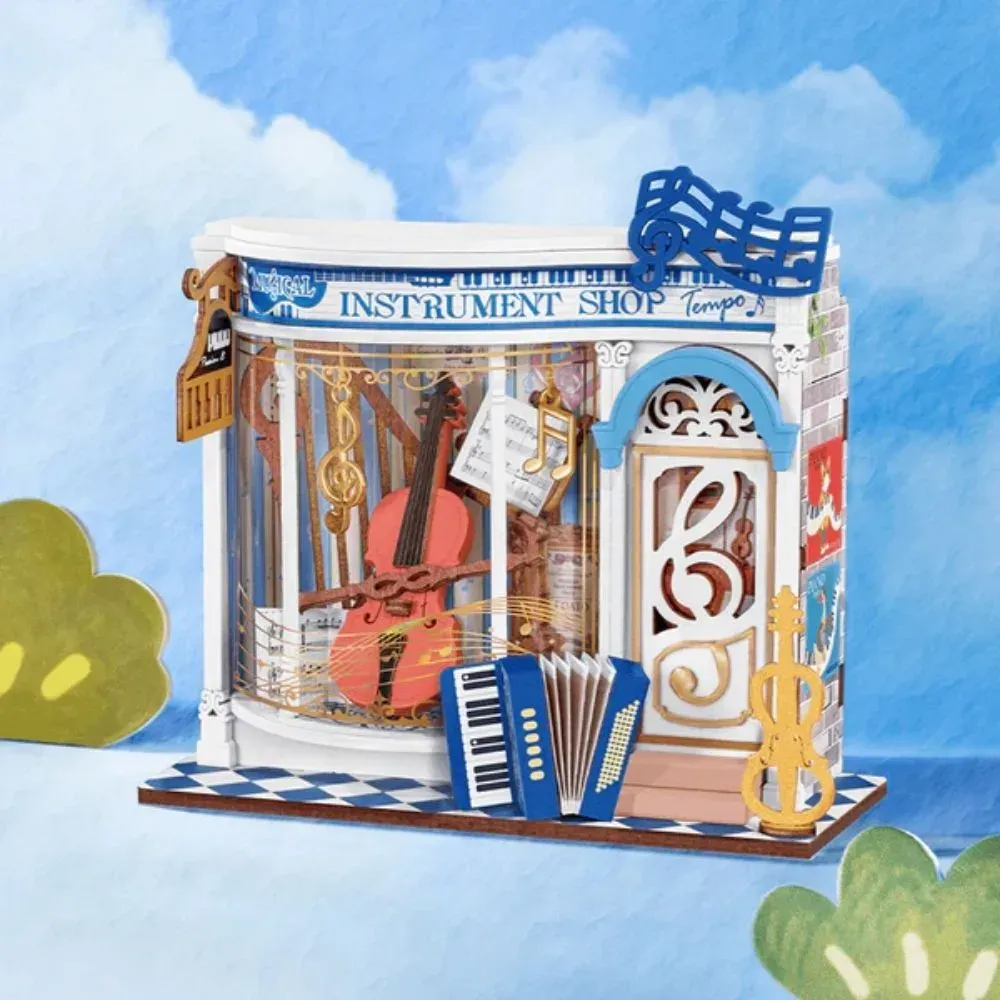 Puzzle 3D boutique d’instruments miniature