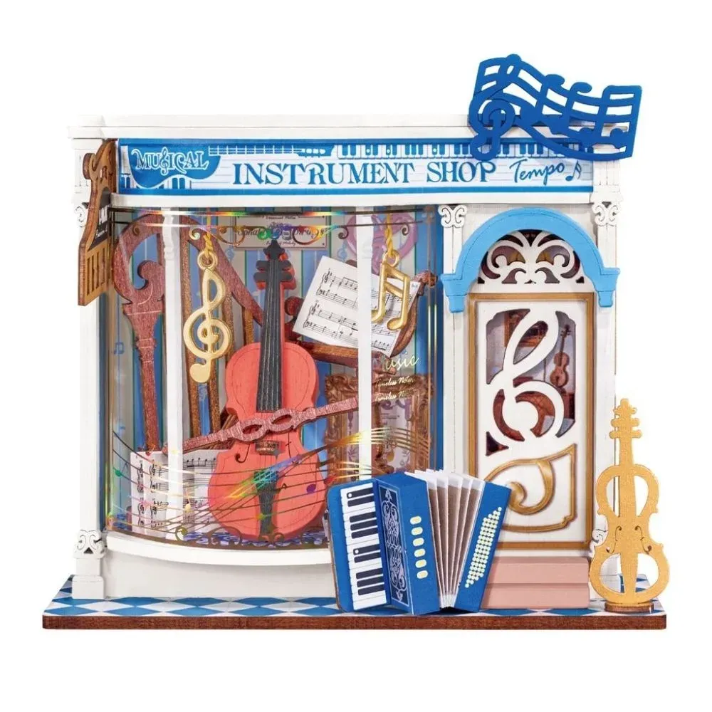 Puzzle 3D boutique d’instruments miniature : vue 2