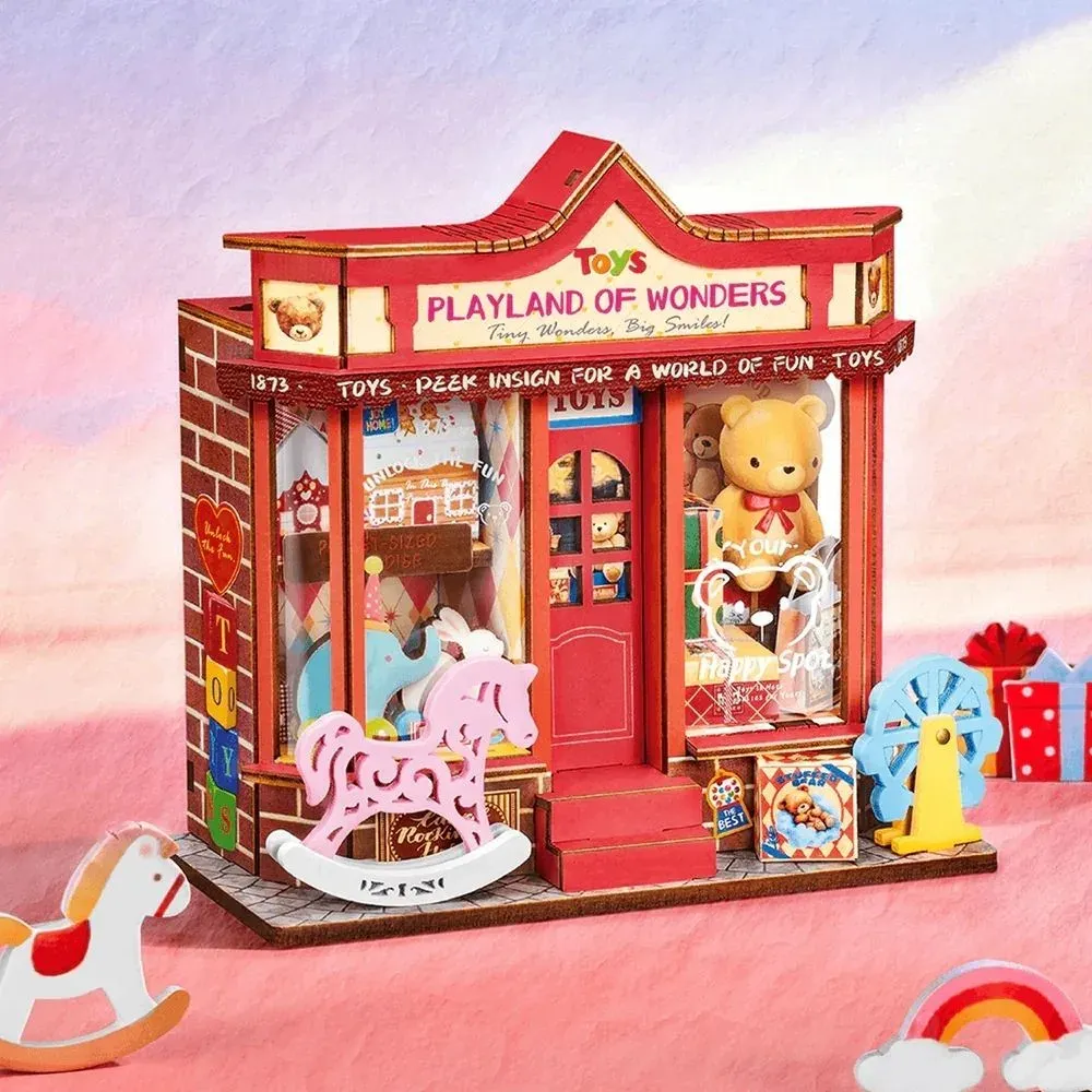 Puzzle 3D boutique de jouets miniature