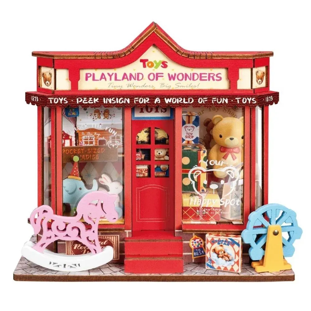 Puzzle 3D boutique de jouets miniature : vue 2