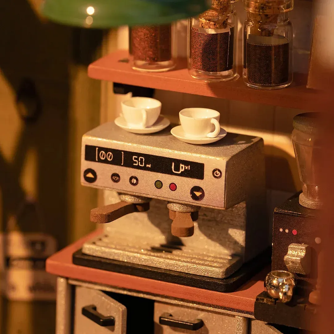 Maquette en bois café miniature n° 17 : vue 3