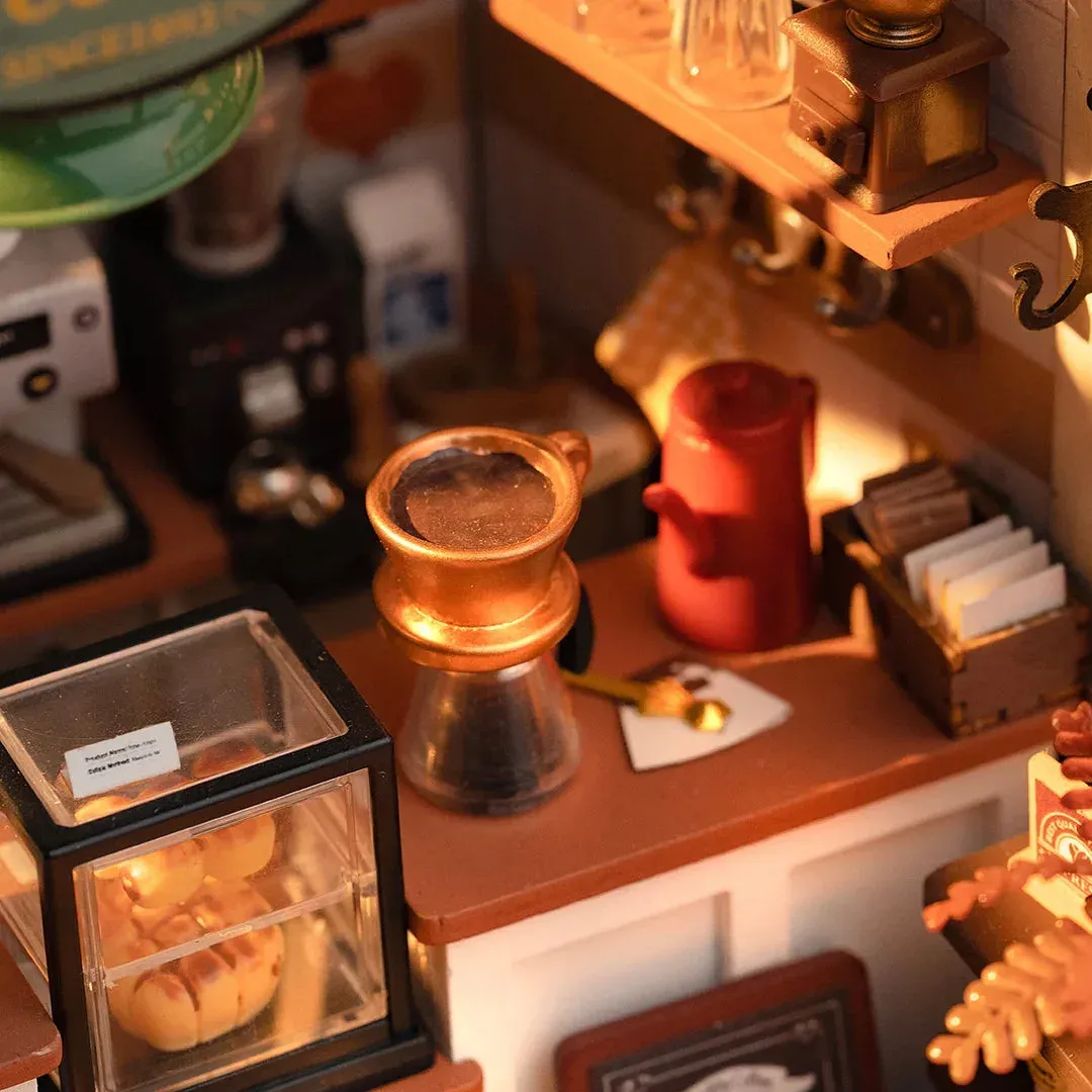 Maquette en bois café miniature n° 17 : vue 4