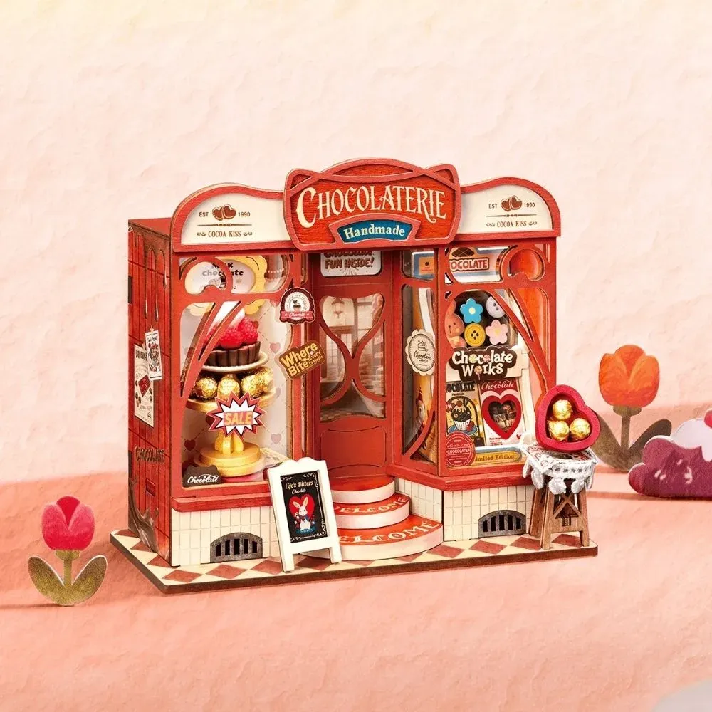 Puzzle 3D chocolaterie miniature
