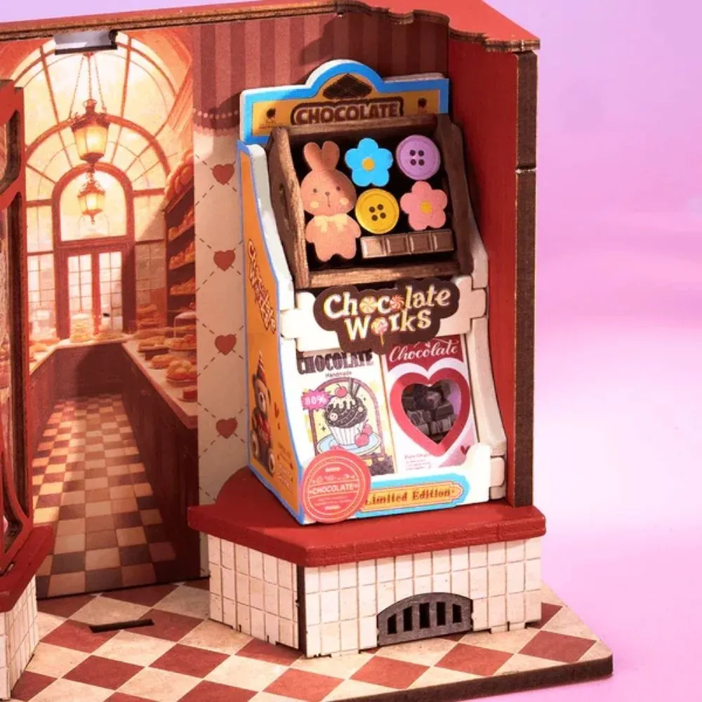 Puzzle 3D chocolaterie miniature : vue 4
