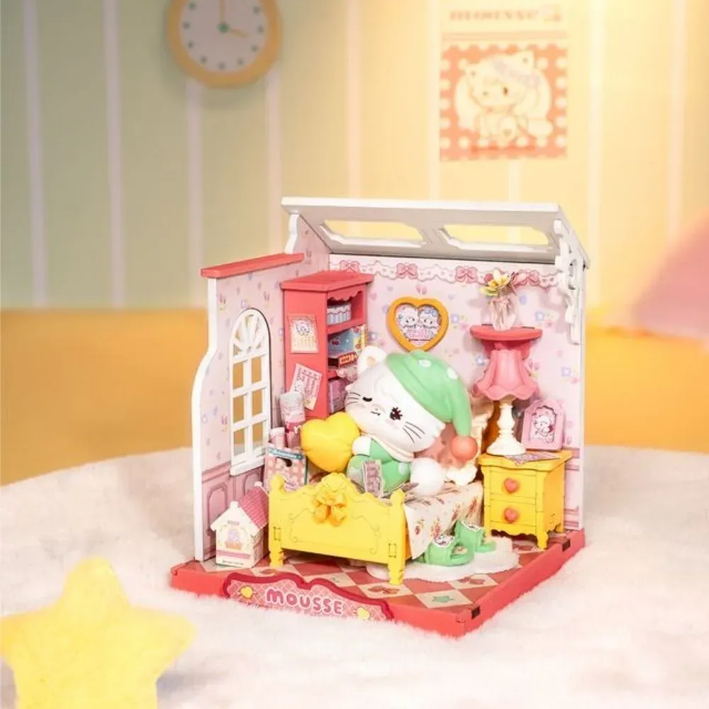 Puzzle 3D maison miniature La douce nuit de Mousse