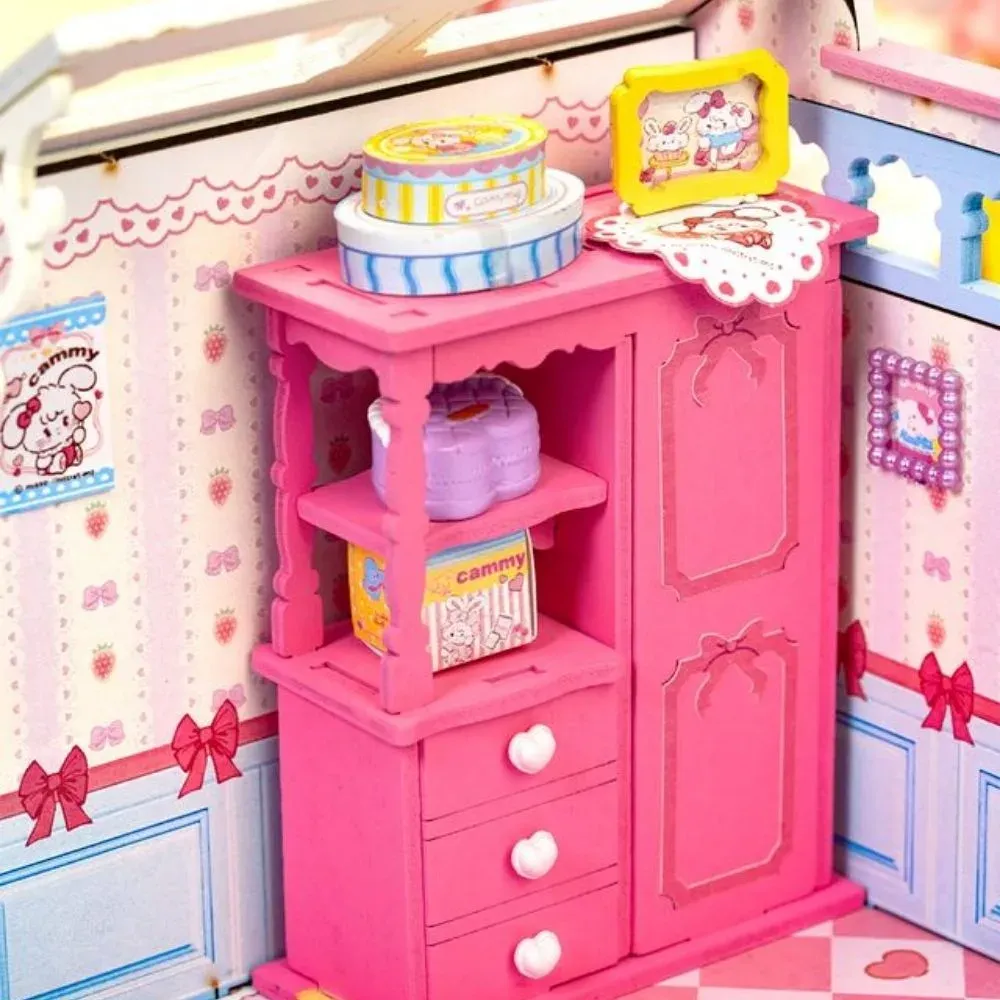 Puzzle 3D maison miniature de beauté : vue 4