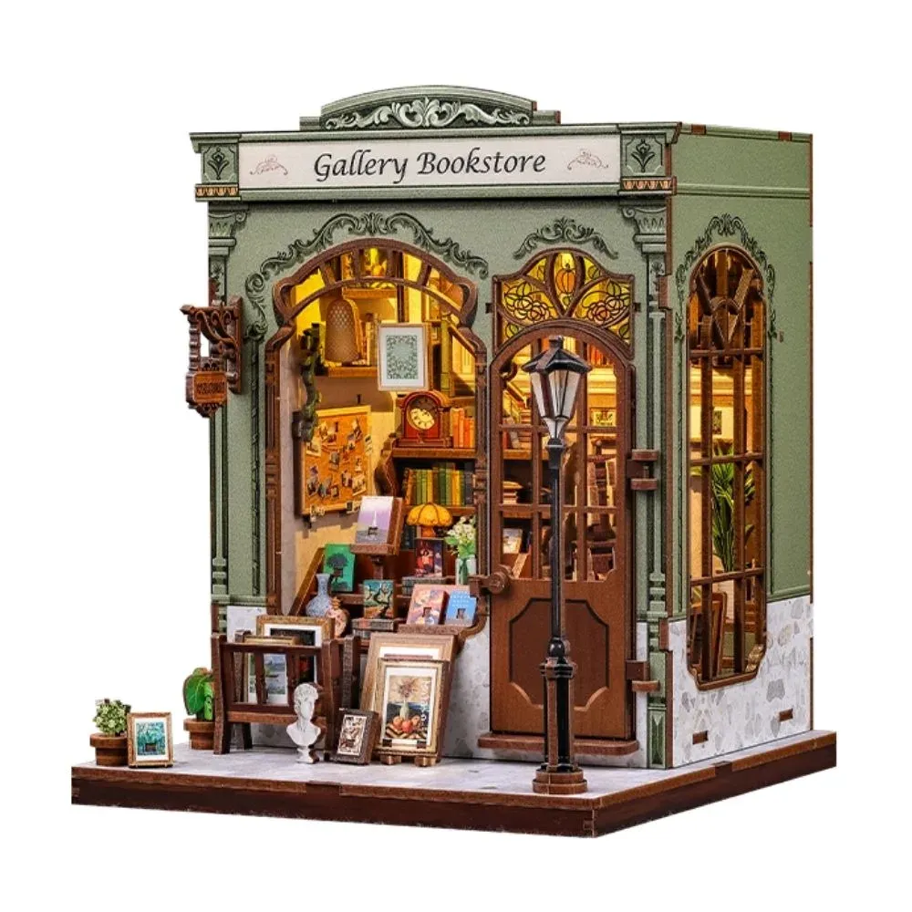 Maquette en bois librairie des arts : vue 2