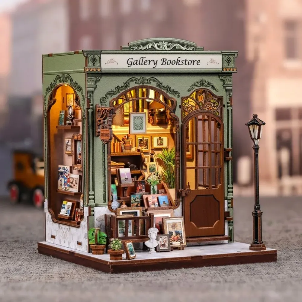 Maquette en bois librairie des arts : vue 4