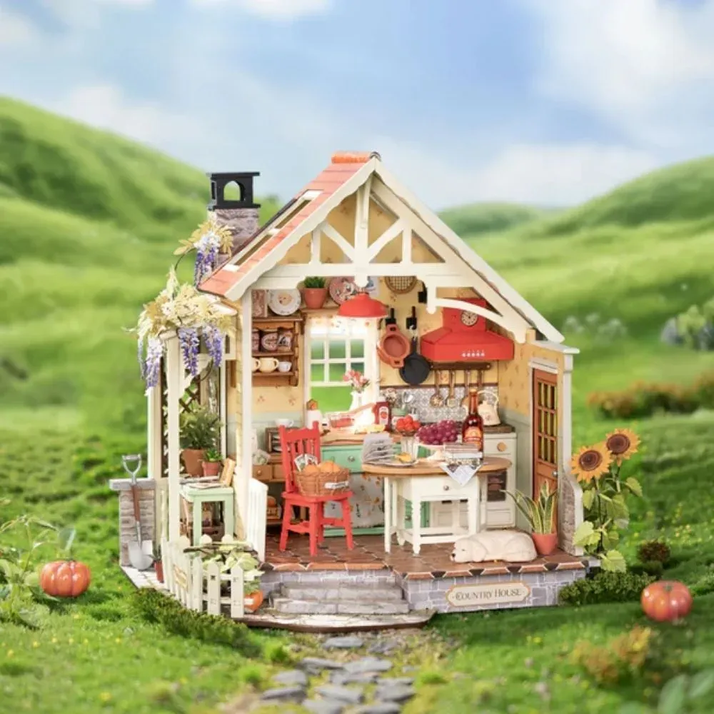 Puzzle 3D maison de campagne