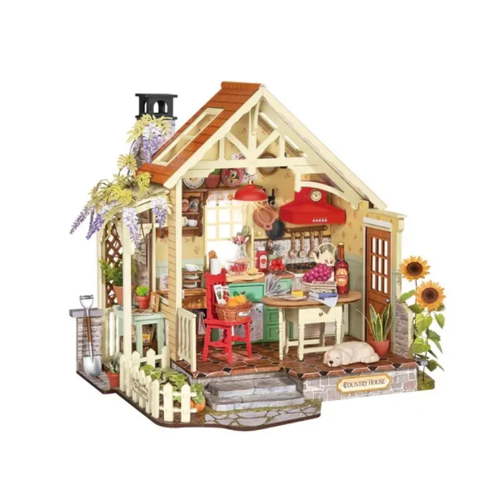 Puzzle 3D maison de campagne : vue 2