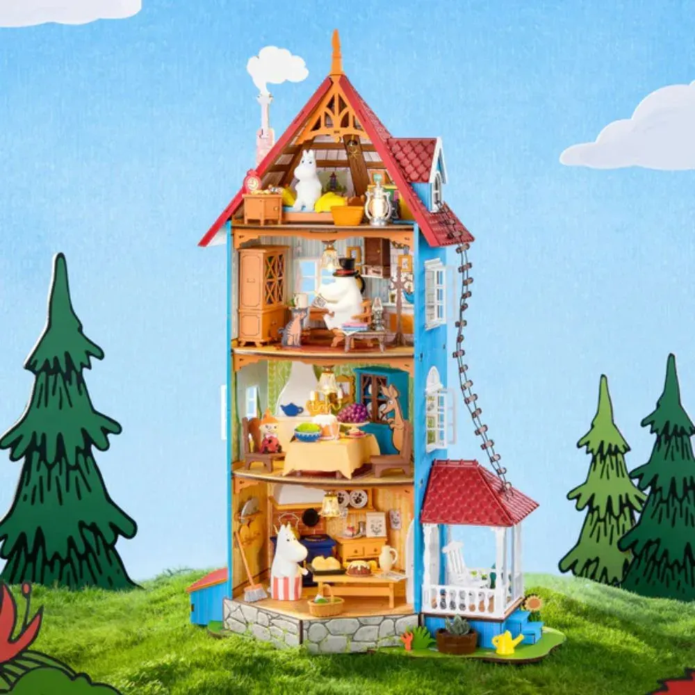 Puzzle 3D maison miniature lumineuse