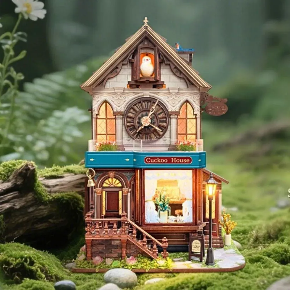 Maquette en bois maison du coucou