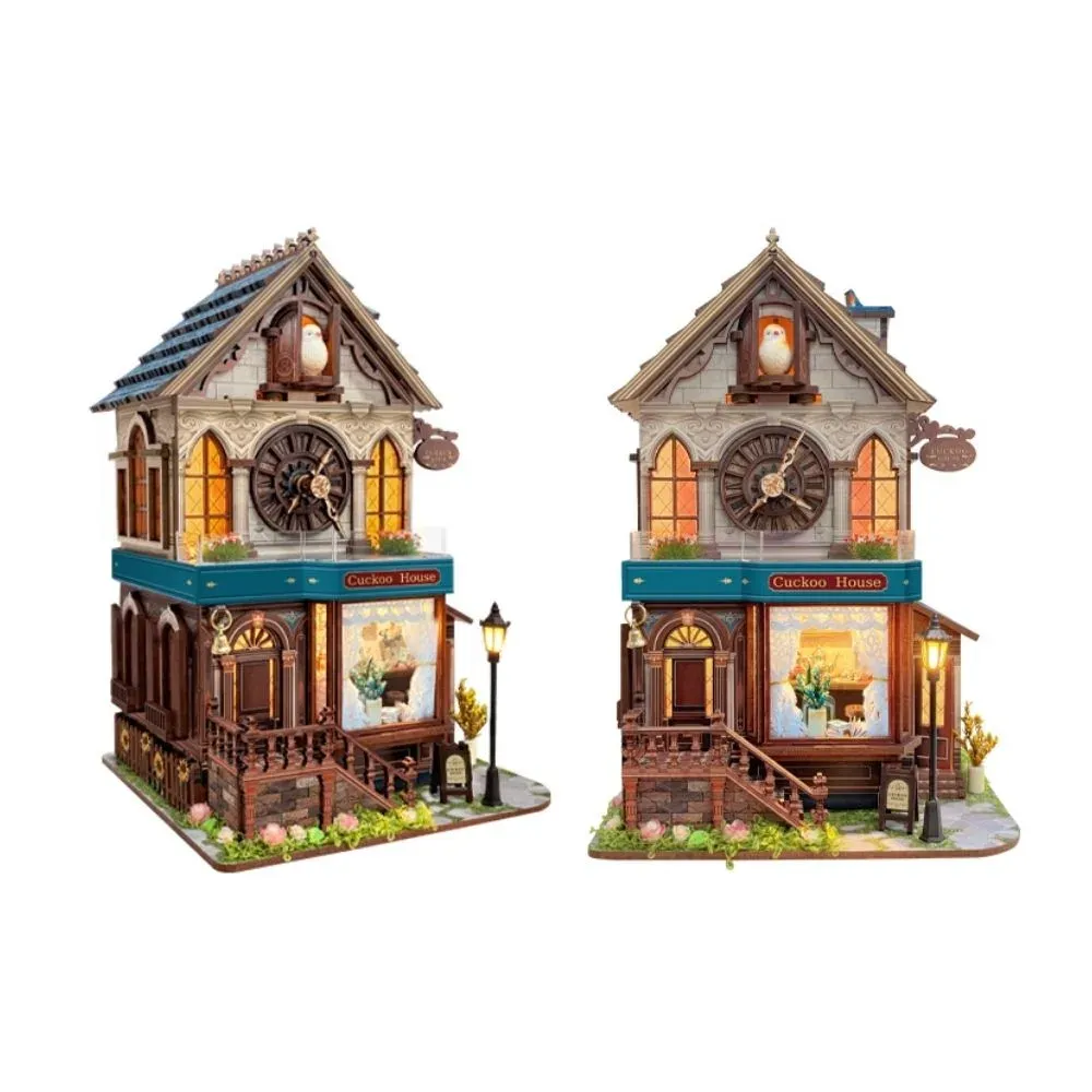 Maquette en bois maison du coucou : vue 2