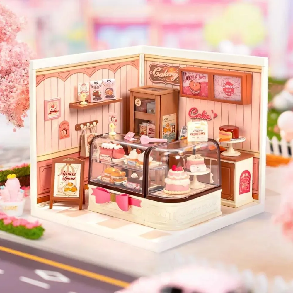 Maquette en bois pâtisserie gourmande
