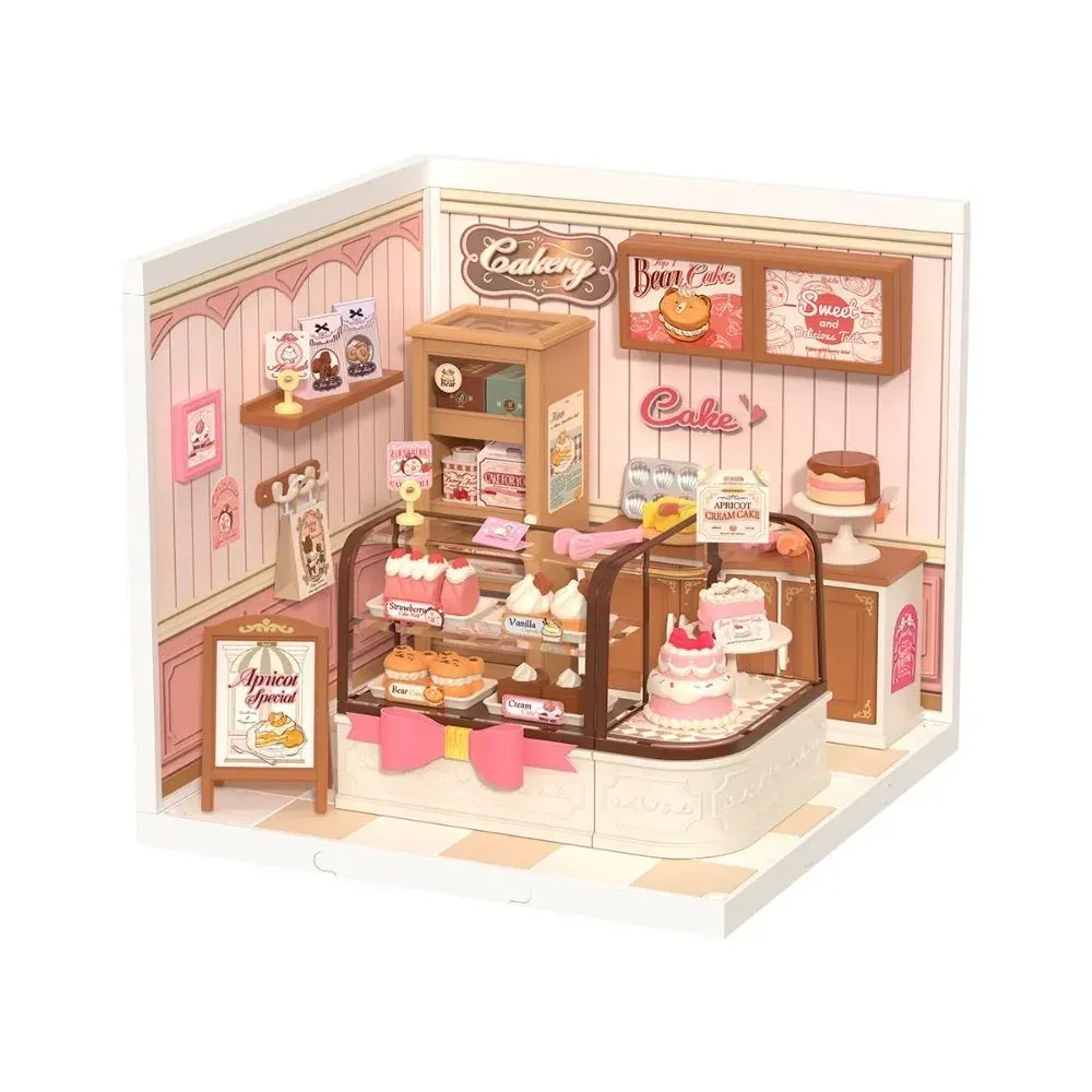 Maquette en bois pâtisserie gourmande : vue 2