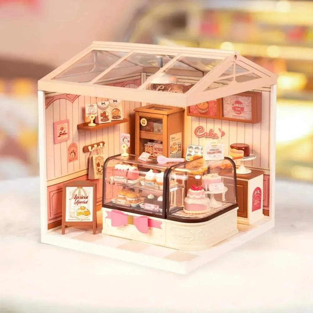 Maquette en bois pâtisserie gourmande : vue 3