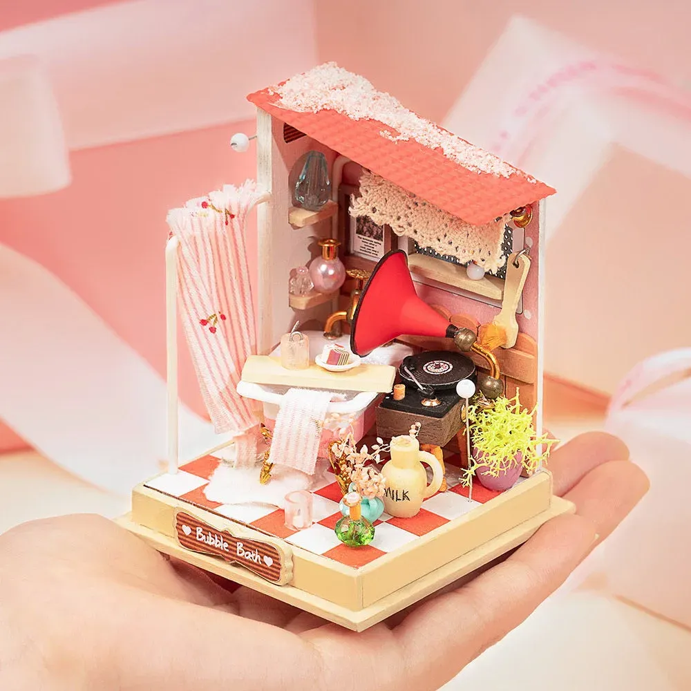 Puzzle 3D maison miniature salle de bain : vue 4