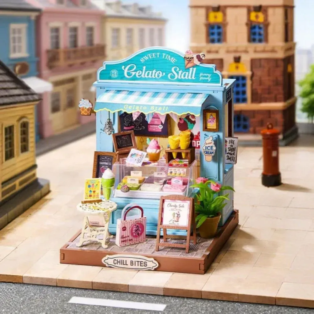 Puzzle 3D stand de glaces