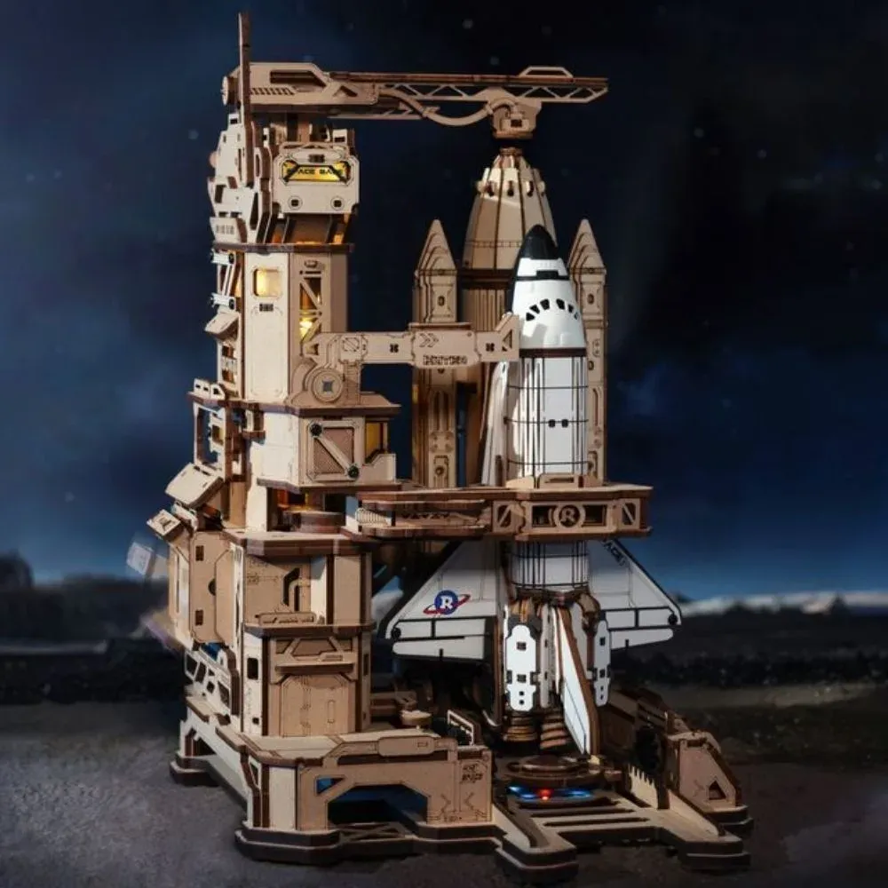 Puzzle 3D navette spatiale : vue 3